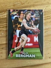 AFL 2025 Select Port Adelaide - Miles Bergman Card No.133