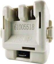 Relay and Overload 61005518 Refrigerator Replacement Part by- Exact Fit White