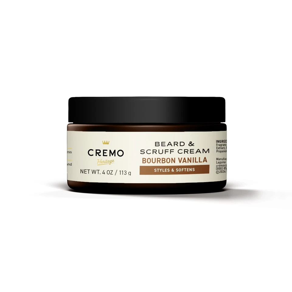 Beard & Scruff Cream Bourbon Vanilla 4oz - Image 2 of 4