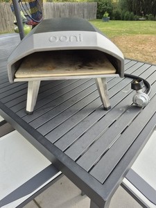 Ooni Koda 12 Gas-Powered Outdoor Pizza Oven- Black  Includes  12" Pizza Peel