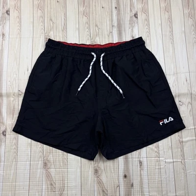 Fila Swim Shorts Men Medium Summer Holiday, Black - Image 1 of 4