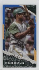 2020 Topps Rip Mini Base Inner Blue 6/10 Reggie Jackson #M-72 HOF 1ln4