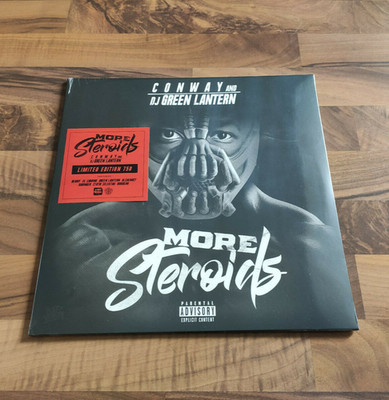 CONWAY DJ GREEN LANTERN MORE STEROIDS SPLATTER VINYL LP Westside Gunn Griselda