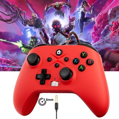 2025 NEU Kabel-Gamepad für Xbox Series X/S & PC   Rot | Steam kompatibel