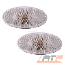 2x BLINKER WEIß LINKS +RECHTS FÜR FIAT SEDICI