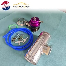 Universal Billet Aluminum Type-RS Turbo Blow Off Valve&2.5" INCH BOV Flange Pipe