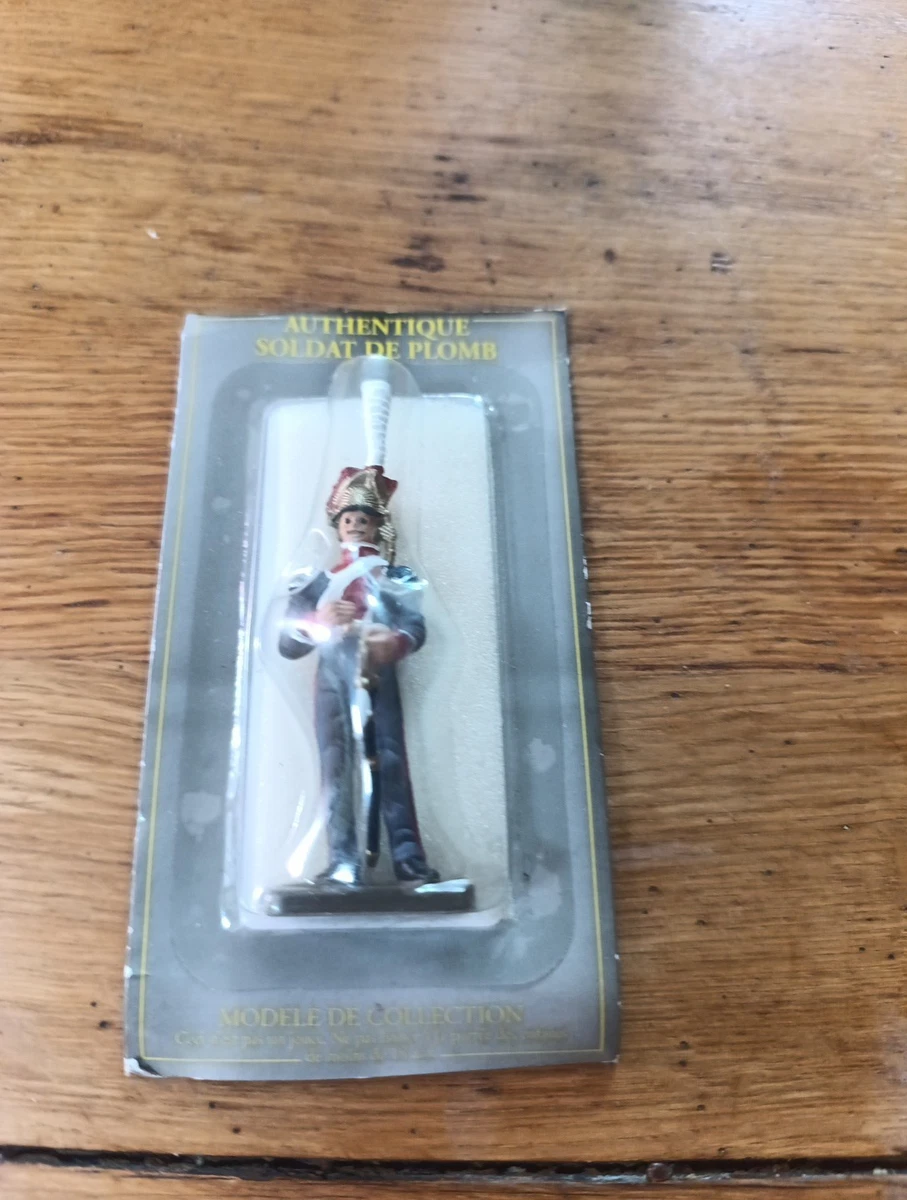 Lot 3 Soldats Premier Empire AIGLON Plastique 90 Mm - Starlux Lot N°108 - Occasion