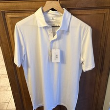 Boston Scott Golf Shirt Men’s Size Small White 