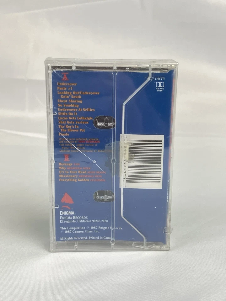 UNDER COVER Cassette Tape Movie Soundtrack Factory Sealed Todd Rundgren - Image 4 of 4
