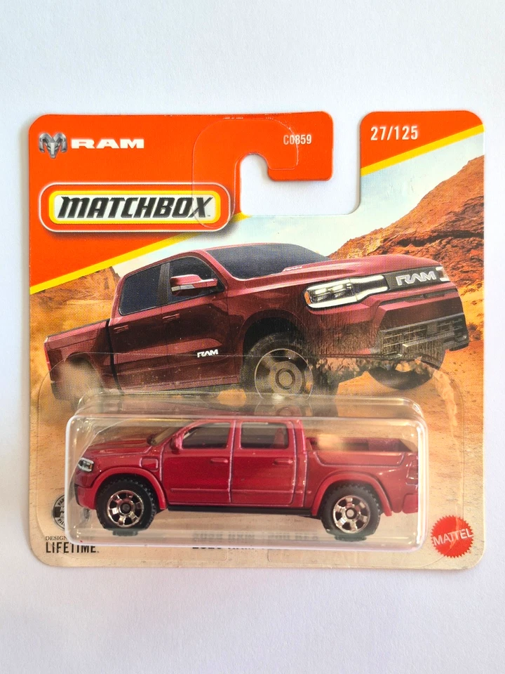 MINIATURE MATCHBOX 1/64 DODGE RAM 1500 REV 2025 - Photo 1/1