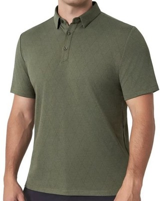 Modern Ambition Men's Short Sleeve Polo Shirt Green Size XL BRAND NEW WITH TAGS