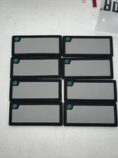 Savior Equipment 8 Pack Rubber PVC Hook & Loop Label Patch/ Morale Patch