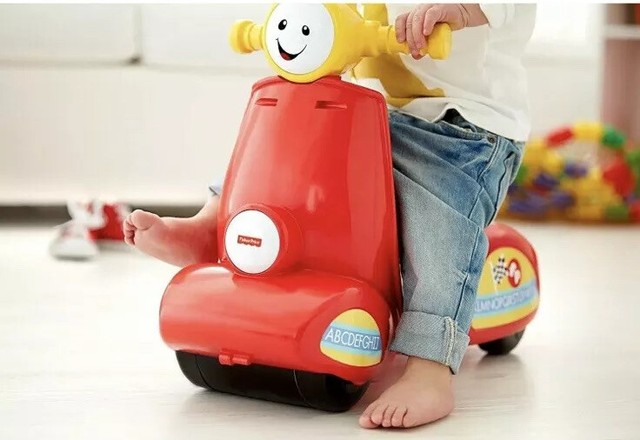 fisher price laugh and learn scooter