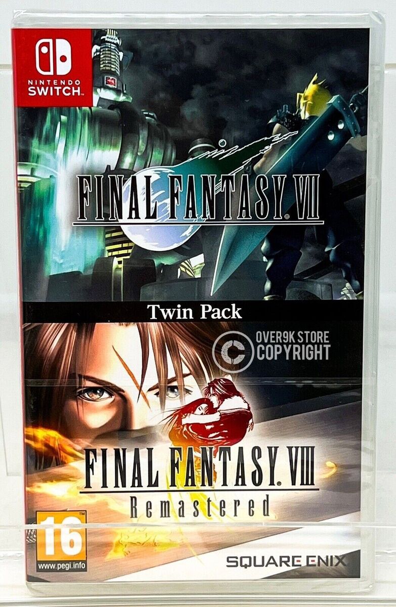 Final Fantasy 7 & 8 Twin Pack + Final Fantasy 9 - Switch Final Fantasy 7 & 8 Twin Pack + Final Fantasy 9 - Switch