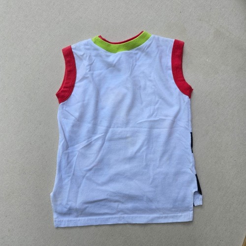 Vintage Snoopy Bike Kids Shirt 4T 1990s Size M 12x16in Made USA 90s Peanuts 80s - Picture 8 of 8
