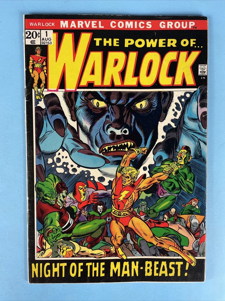 Warlock # 1 , 10 , 11 , & 12 1976 - Image 2 of 4