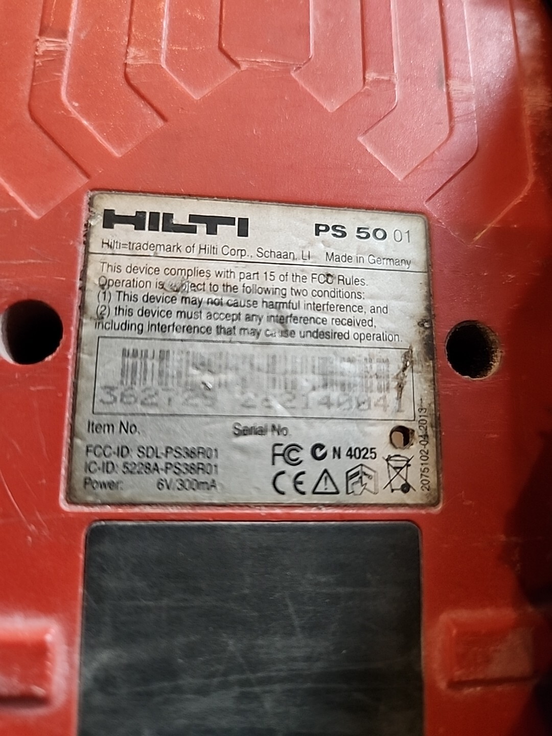 Hilti PS 50 Multidetector Concrete Scanner eBay