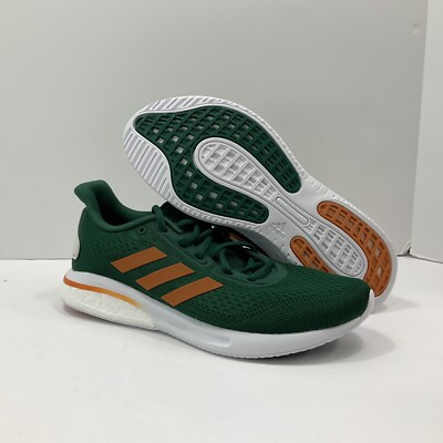 Adidas Supernova Men s Size 7.5 Women s 8.5 University Miami Running Shoe H01295