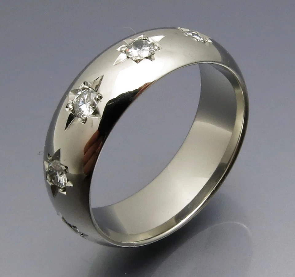 REIF-DESIGN - TOP BRILLANT STERNENHIMMEL "STARS" - PLATIN - UNIKAT! - Bild 1 von 4