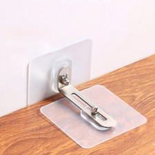 5x Anti-tip Prevention Device Self-Adhesive Furniture Wall Anchors for Baby Safe