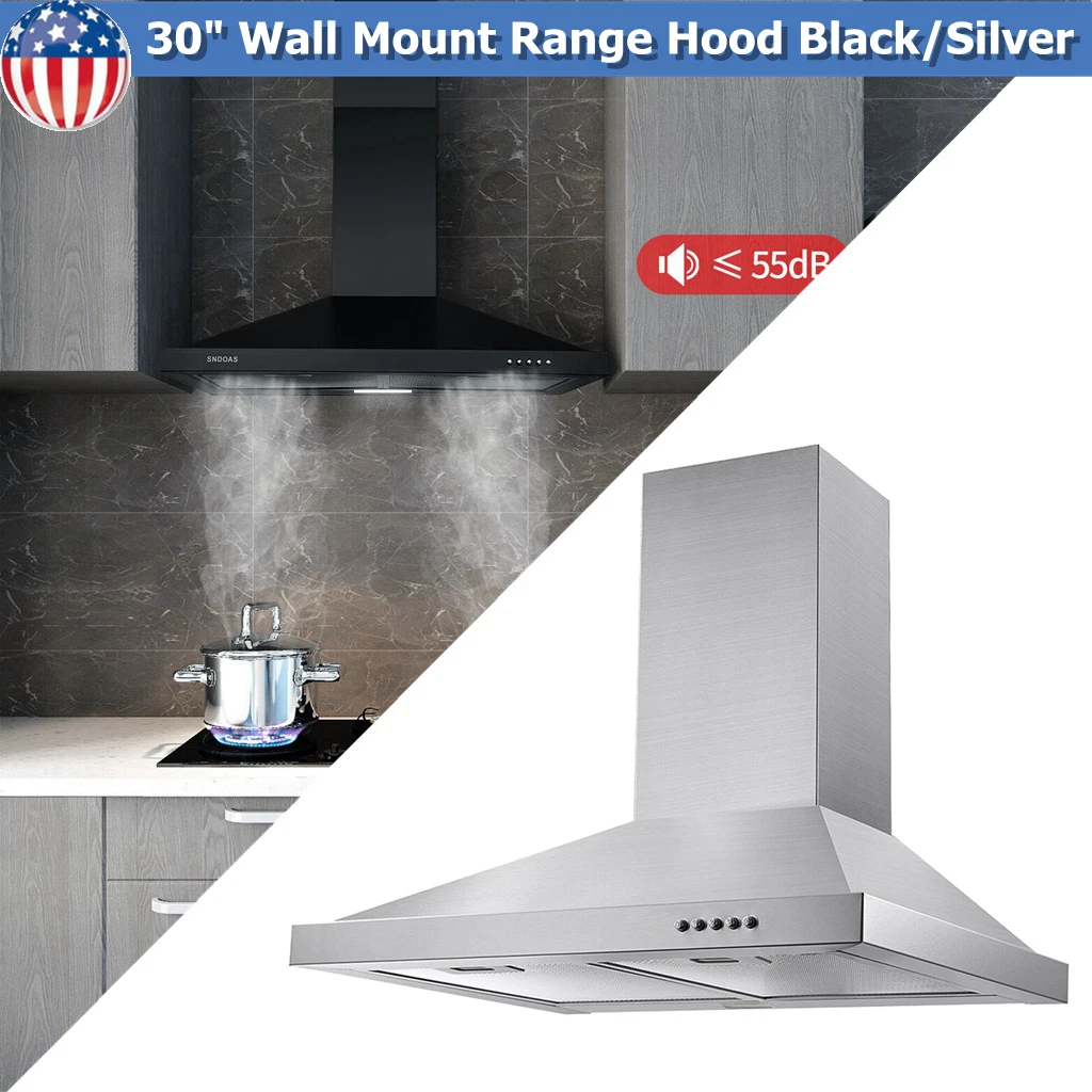 Quietest wall sale mount range hood