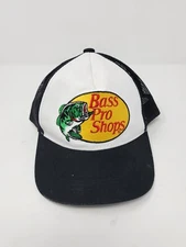 BASS PRO SHOPS SNAPBACK HAT ADJUSTABLE MESH BACK GONE FISHING CAP