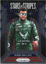  2020 Panini Prizm Stars and Stripes #1 Bubba Wallace