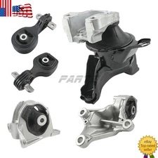 5x Engine Mount Set for 2015-2017 Honda CRV CR-V 2.4L Automatic Motor Mount Kit
