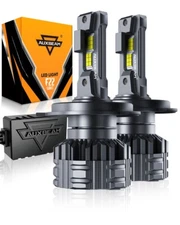 for Ski Doo REV XP XS XR 2003-2018 Snow LED Headlight Kit High & Low Bulb+CANBUS