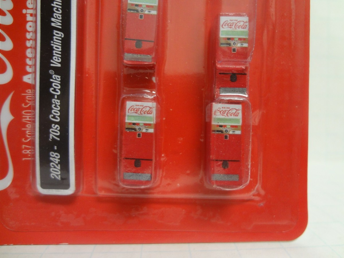 Mini Metals Mini Details #20248 '70s Coca Cola Vending Machines x