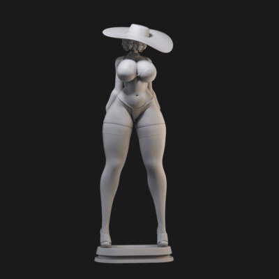 Alcina 1/24 1/18 Figure 3D Print Model Kit Unpainted Unassembled GK