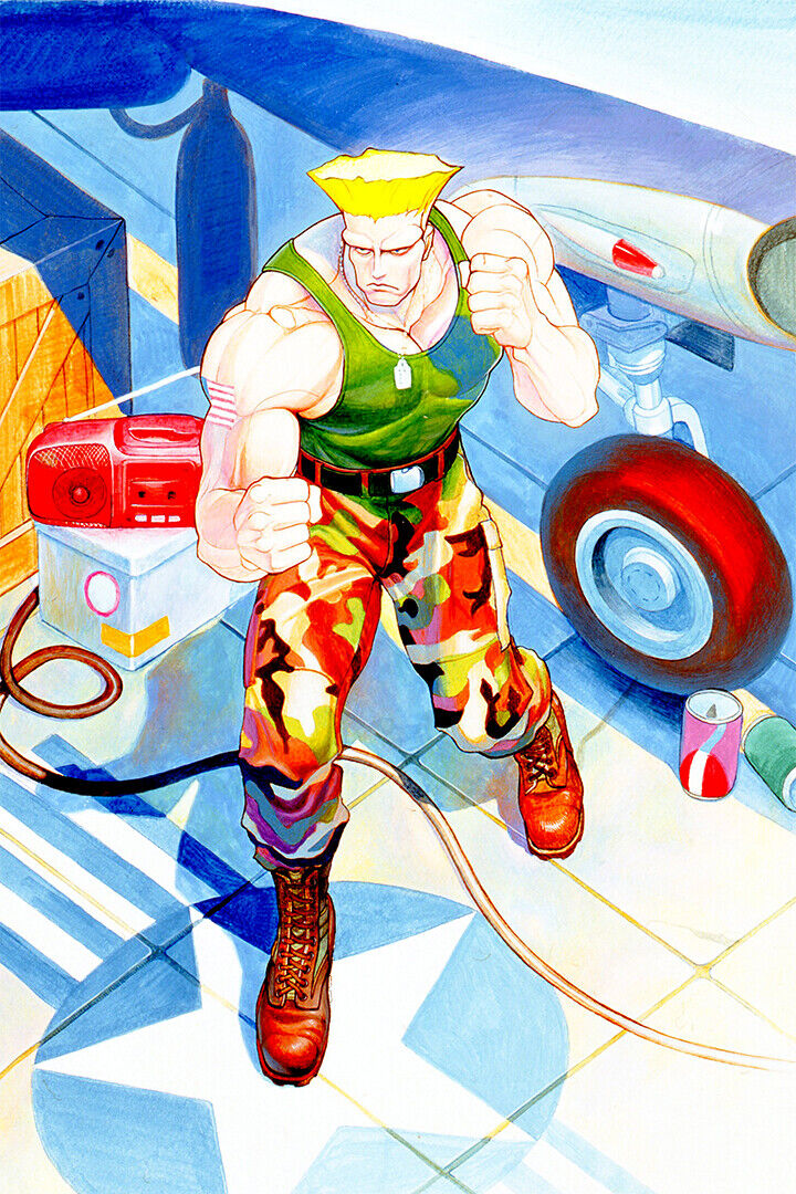 Guile Imagem do jogo Sonic Boom, Images, Street Fighter II, Museu