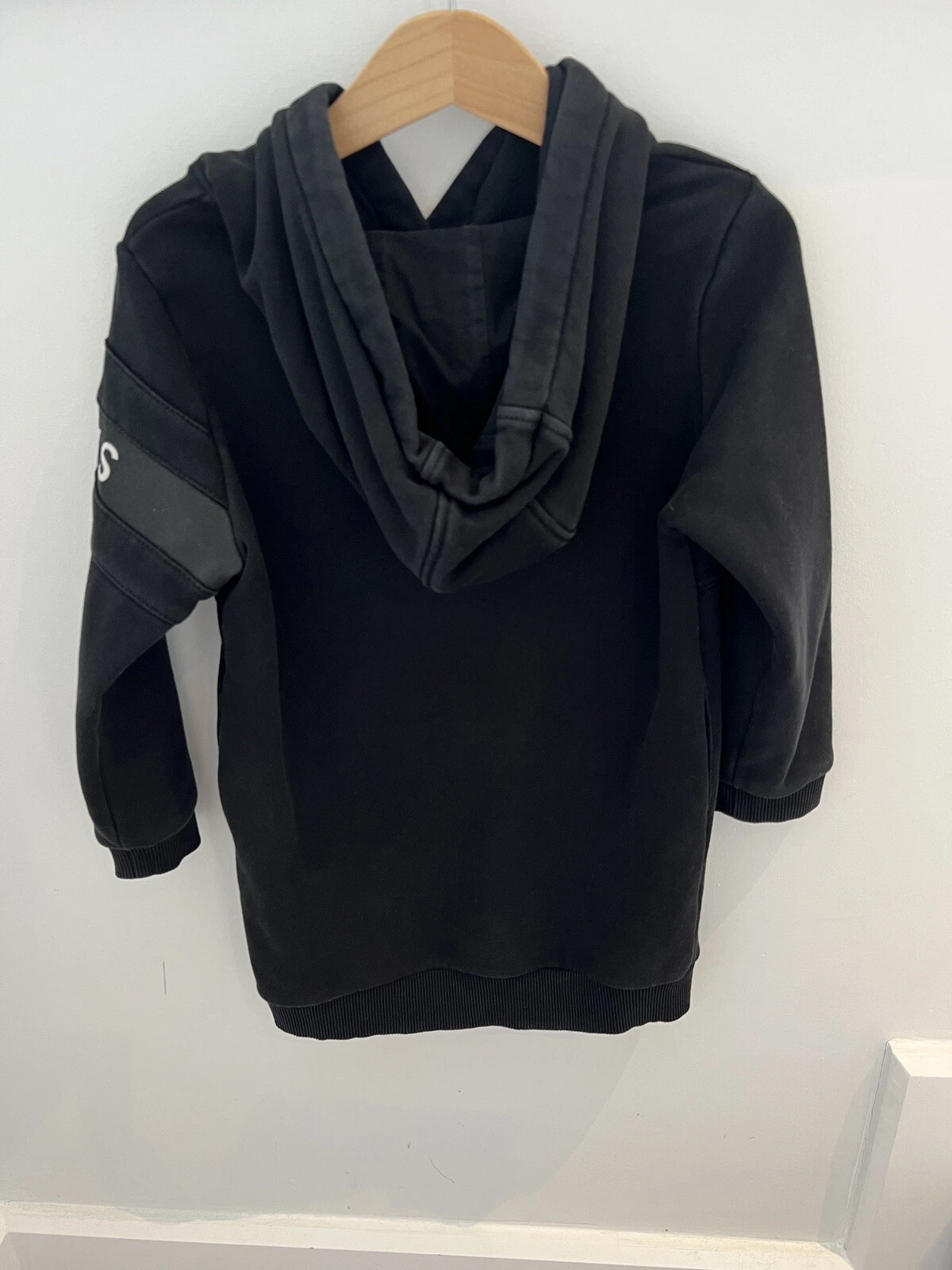 Givenchy Felpa con Felpa con Cappuccio Ragazza Abito Età 4 Anni Logo Nero