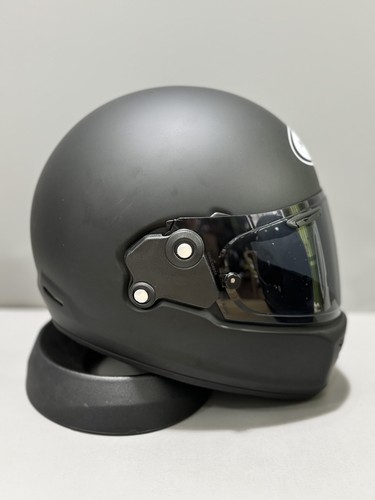 Retro Helmet NEO Bright Black Bright White Matte Black Helmet Full Helmet - Picture 2 of 21