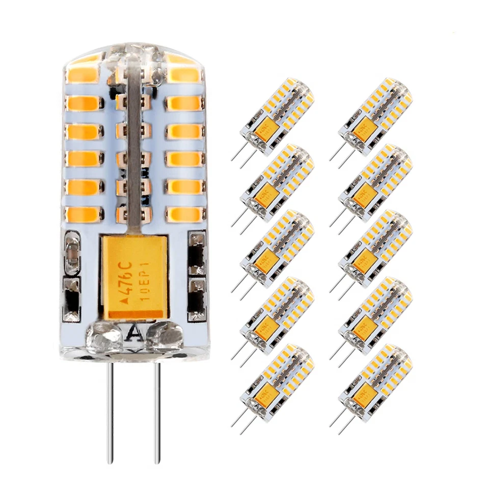 G4-64LED 3W = 30W Capsule Light Bulb True Size Replacement For G4 Bulbs 12V - Image 3 of 4