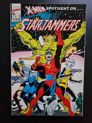 Marvel Comics Starjammers X-Men Spotlight On #1 May 1990 Dave