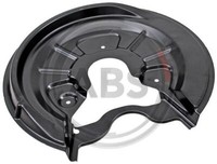 A.B.S. 11039 Spritzblech, Bremsscheibe Hinten Links FüR Audi Seat Skoda VW
