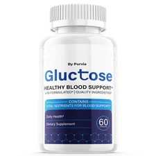 Gluctose Advanced Support Supplement, Tablets for Maximum Strength (60 Capsules)