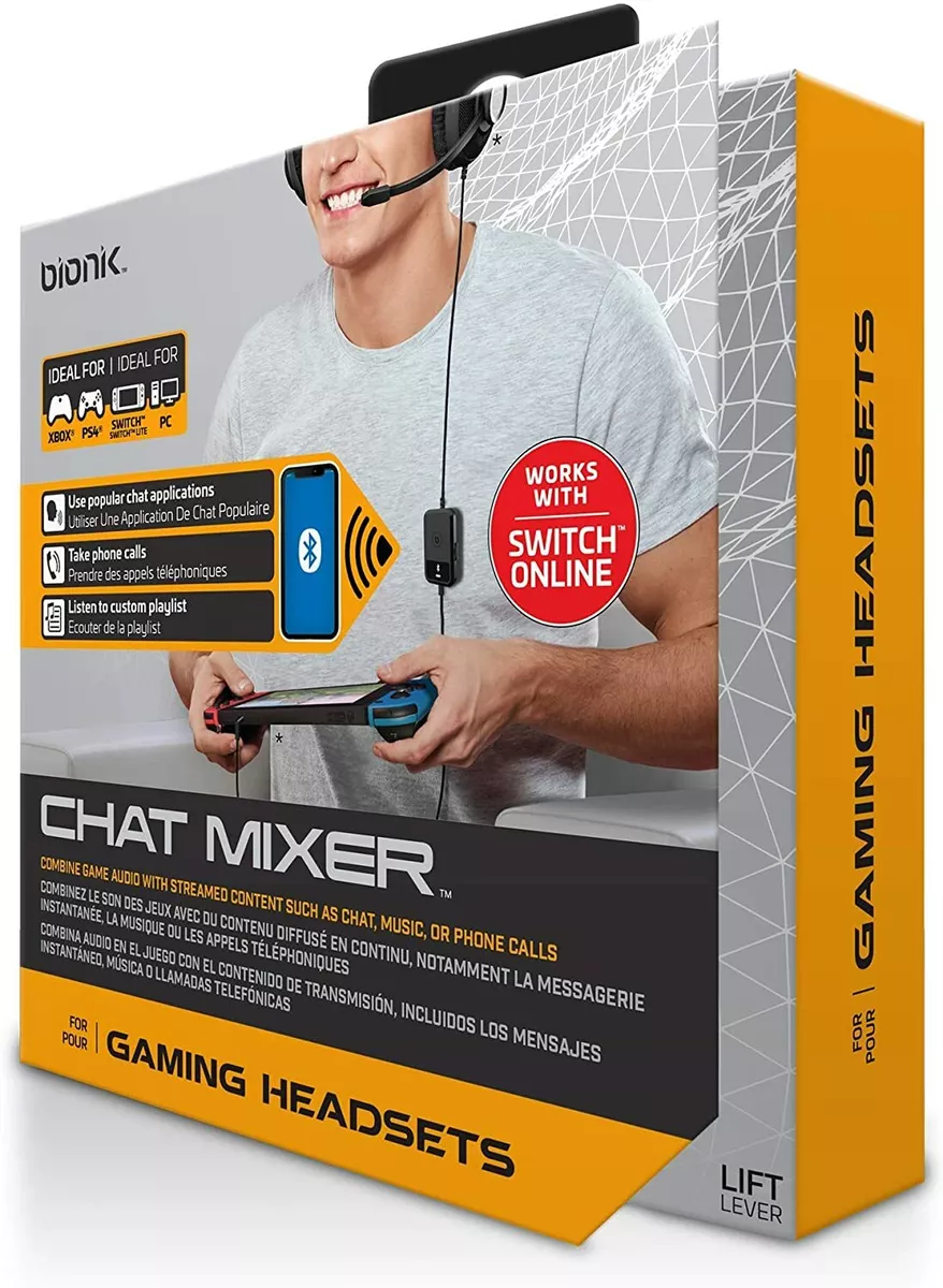 Bionik Chat Mixer Combine Chat Content with in Game Audio Switch