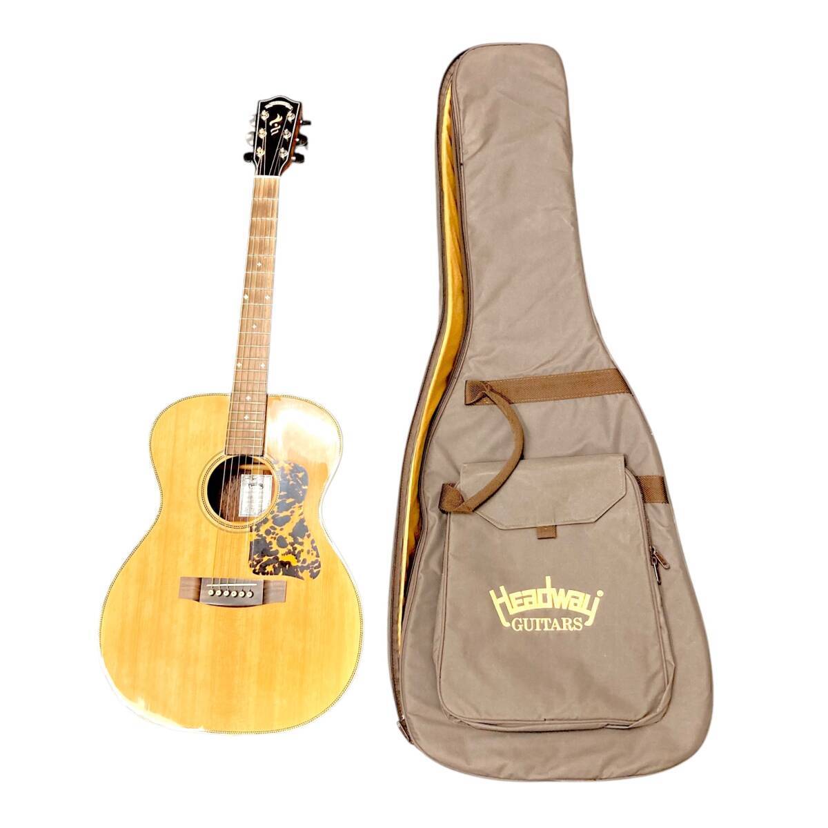 【美品】最高Headway HF-590AS NA Acoustic Guitar Headway HF-590AS NA Natural Made in Japan S