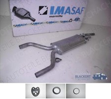 IMASAF Auspuff Mitteltopf für Mercedes Benz R107 SL 500 + 450 SEC 5.0