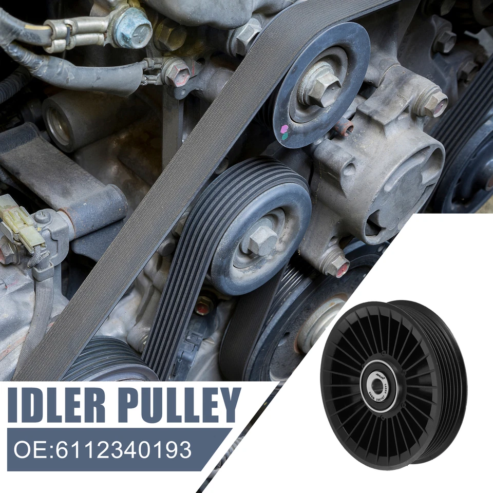 6112340193 Accesorio de coche correa de transmisión polea loca para Mercedes-Benz CLS 550 12-18 Foto 2 de 4