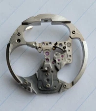 Vintage Bulova Accutron 214 Part 709 Movement Pillar Plate USA M4 1964 ('1')