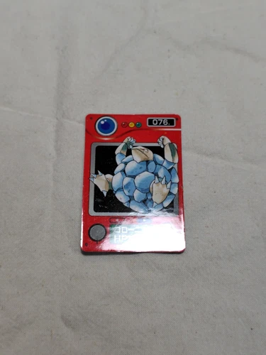 Golem Zukan Mini Carddass Nintendo Pokemon Japanese Card A90