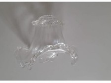 Tazza di ricambio trasparente cristallo vetro di Murano per lampadario abatjour