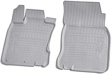 3D Gummi Fussmatten vorne passend für NISSAN Qashqai | J11 | ab 2014> | grau