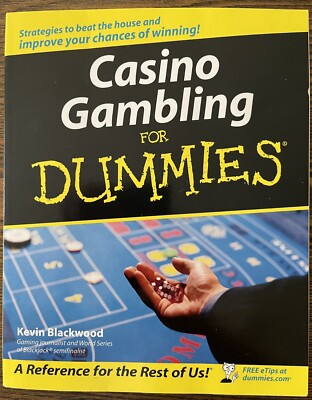 Casino Gambling for Dummies Paperback Kevin Blackwood