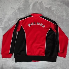 Everlast Heritage Larry Holmes Boxing Jacket Mens L Vintage Style Faded Red
