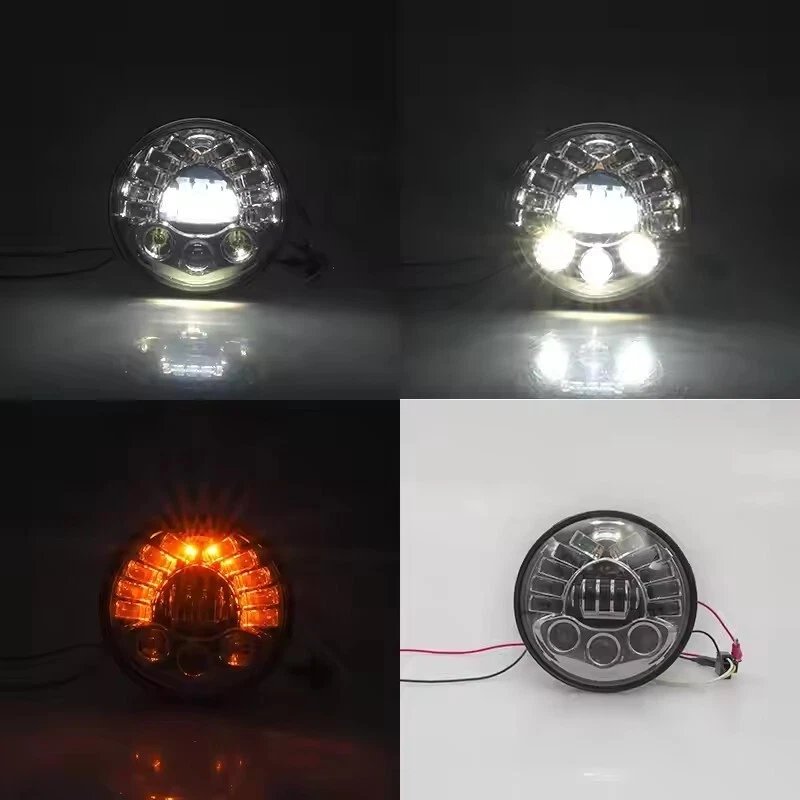 Faro LED alto/bajo haz y giro para Suzuki SV650 / SV650X / SV1000 / Bandit 1200 Foto 3 de 4