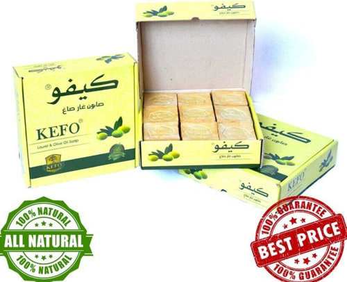 5 BAR KEFO Natürliches Lorbeer & Olivenöl Handgemachte Ghar Seife 200g ⭐SCHNE... - Bild 2 von 8